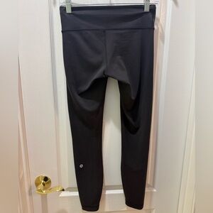 Lululemon Low-Rise Wunder Train Legging 25” Size 4 Black